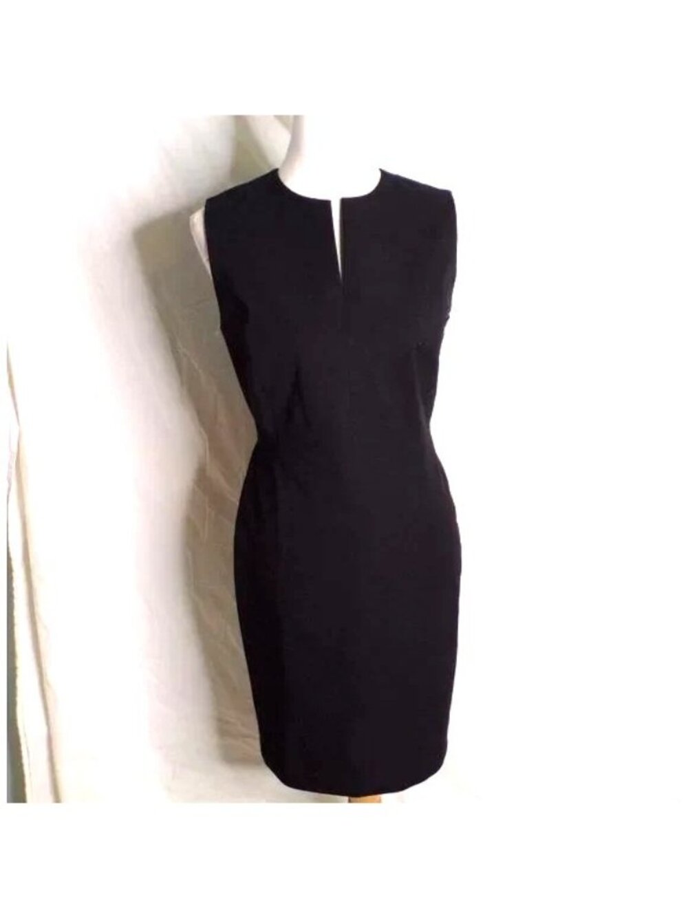 🆕NORDSTROM SIGNATURE Little Black Dress Sheath Small - Picture 6 of 13